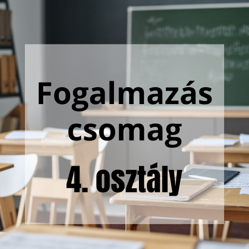 Fogalmazás csomag – 4. osztály